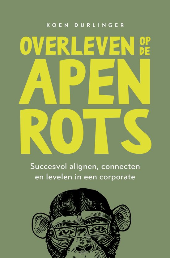 Overleven op de apenrots - cover