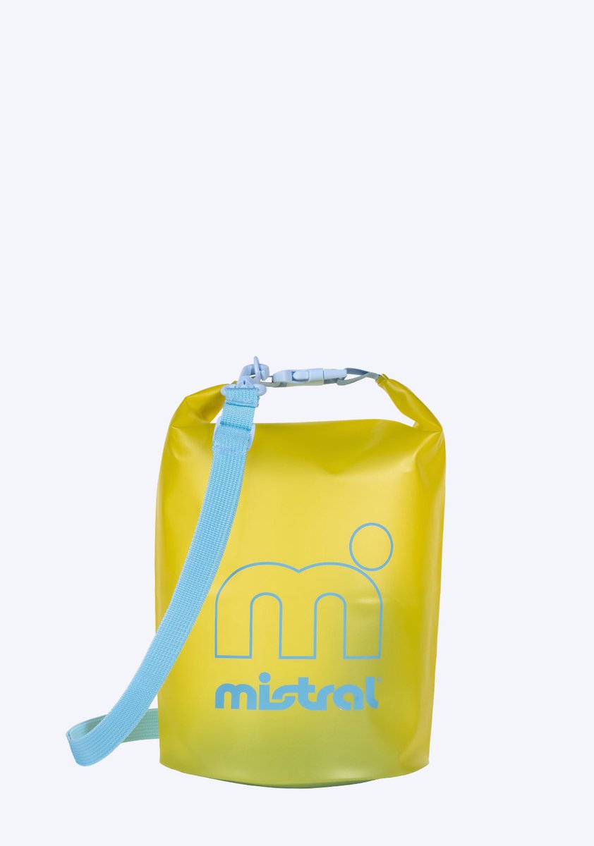 Mistral Dry Bag | Droogtas 5L | Doorschijnend Geel | Pale Banana | Waterdichte Tas | Voor SUP, Kajak en Strand