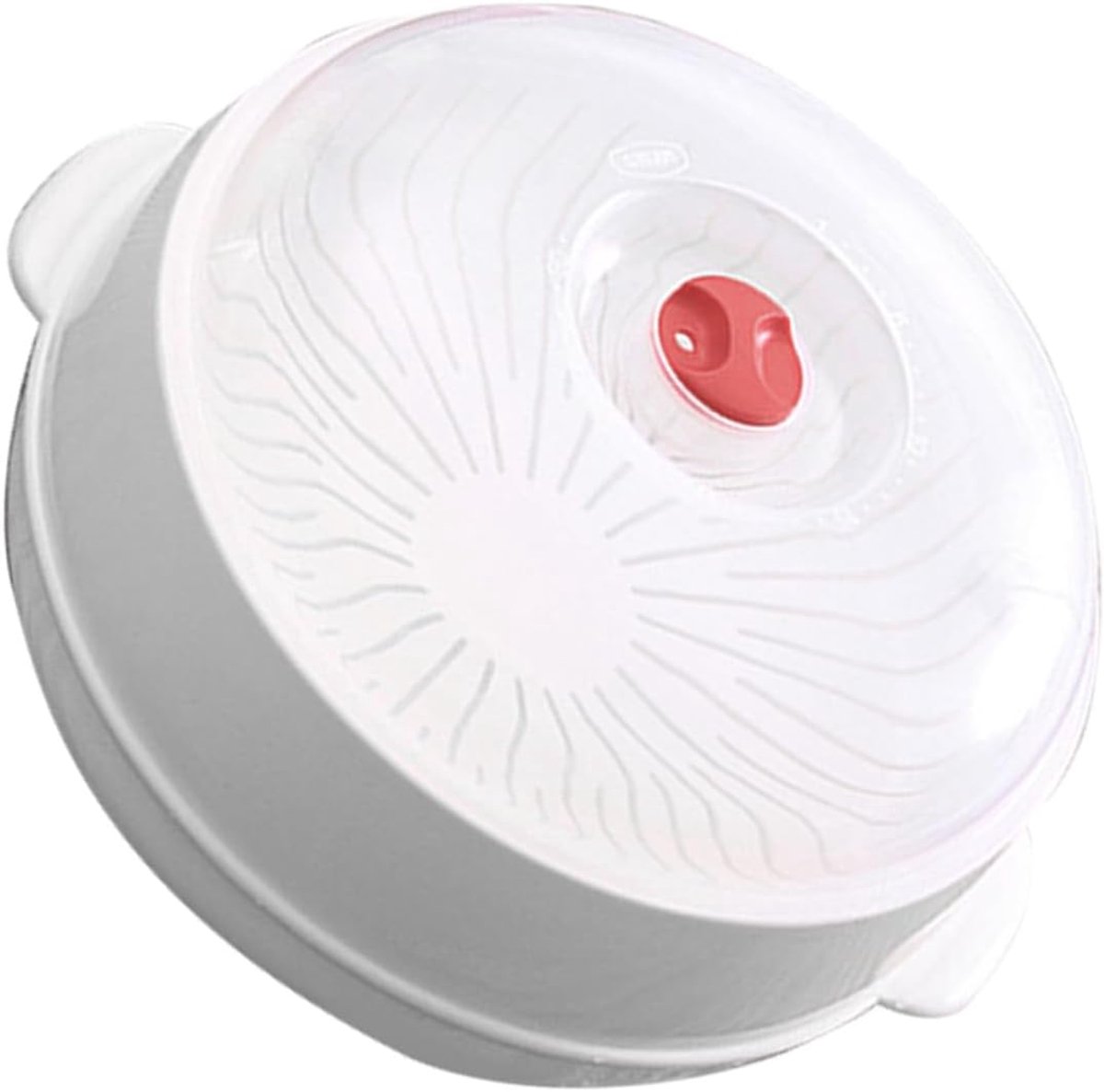 Voedsel Stomer - Stoomkoker - Gezond Koken - Ventilatiegaten Deksel - 25x25x14cm - Wit