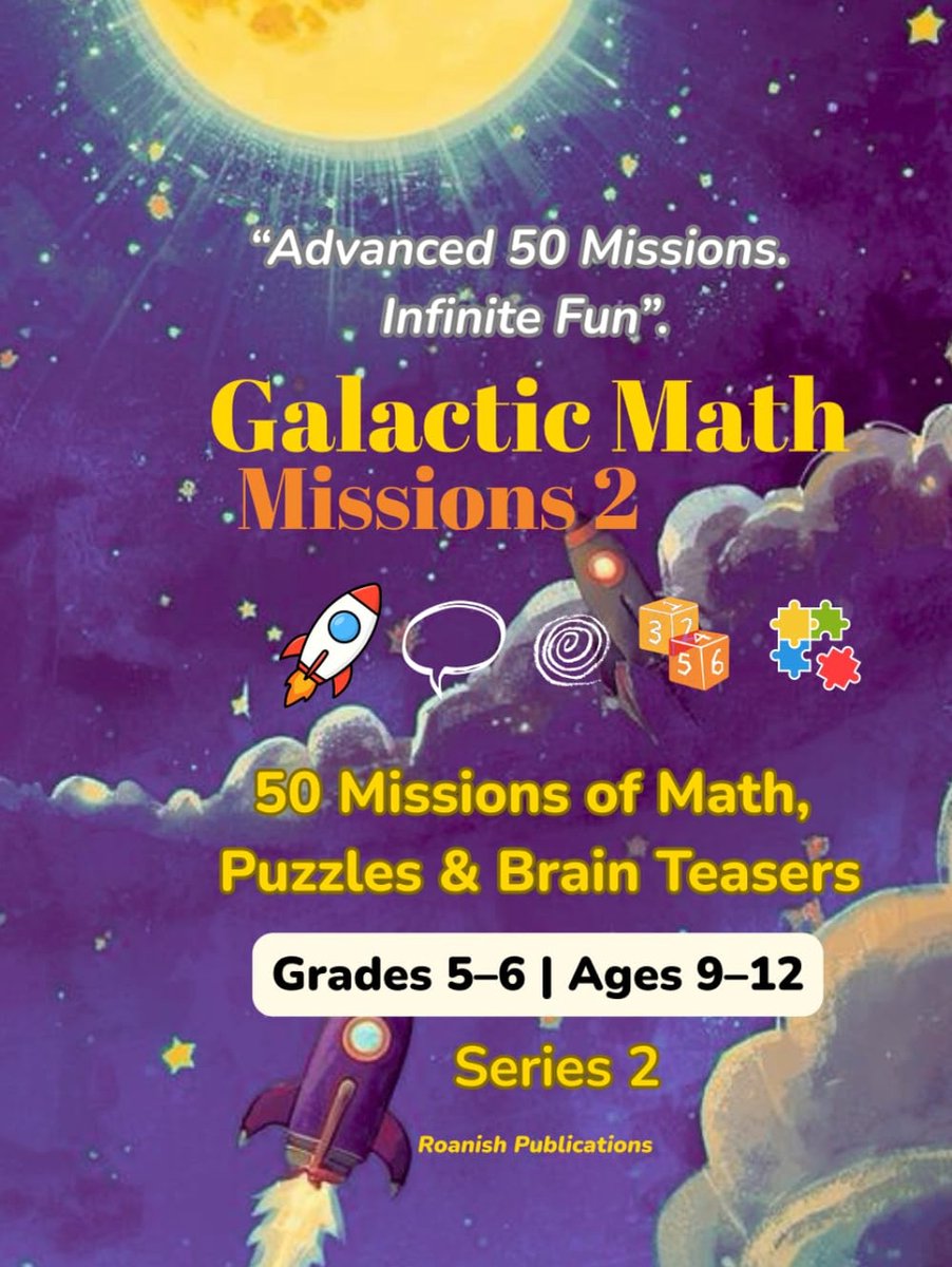 Ruimte Math Missies - Educatieve Puzzels - Leren Rekenen - 50 Geavanceerde Uitdagingen - 136 Pagina's