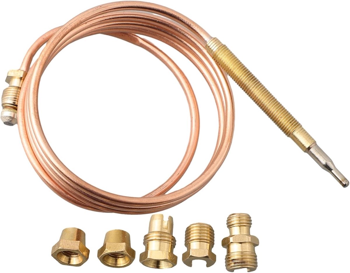 Thermo-element - Reserveonderdeel - Gaskachel Reparatie - Universele Aansluiting - 900 mm Lengte