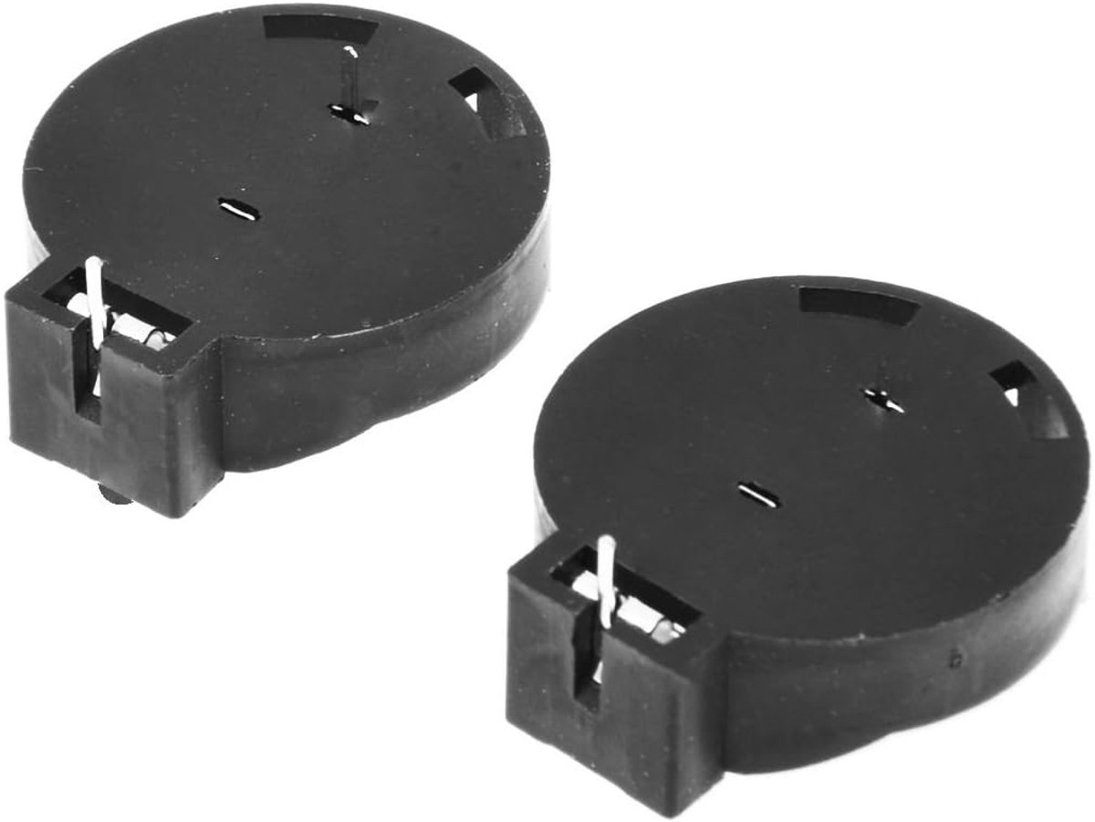 Batterij Houders - Knoopcel Behuizing - Elektronica Projecten - 2 Pen DIP Type - 3 x 5 x 1 cm