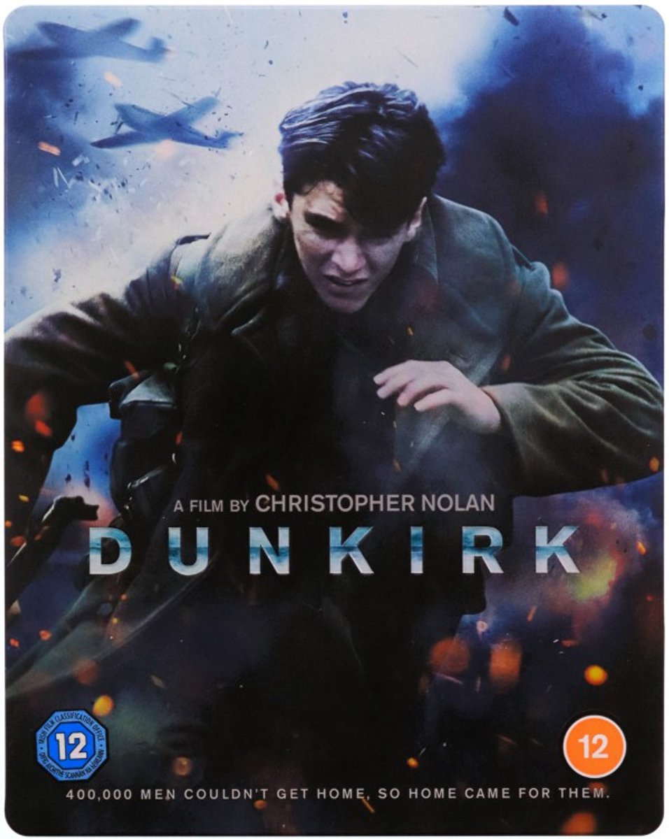 Dunkirk - Steelbook - 4K Ultra HD + Blu-ray - Import