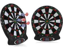 Elektronisch Dartbord Met LCD Scorebord - Dartspel Voor Thuis - Inclusief 6 Darts - Elektrisch - Softtip