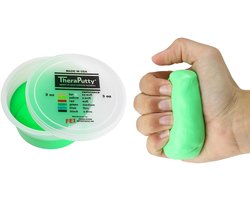 TheraPutty® – De Originele Handtrainer Kneedklei – 85 gram – Medium – Groen