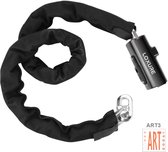Loxure Fietsslot met Alarm - ART3 certificering - 120 Decibel Alarmsysteem - Anti-Diefstal - 120 cm Lengte - 10 mm Dikte - 2 Jaar Garantie