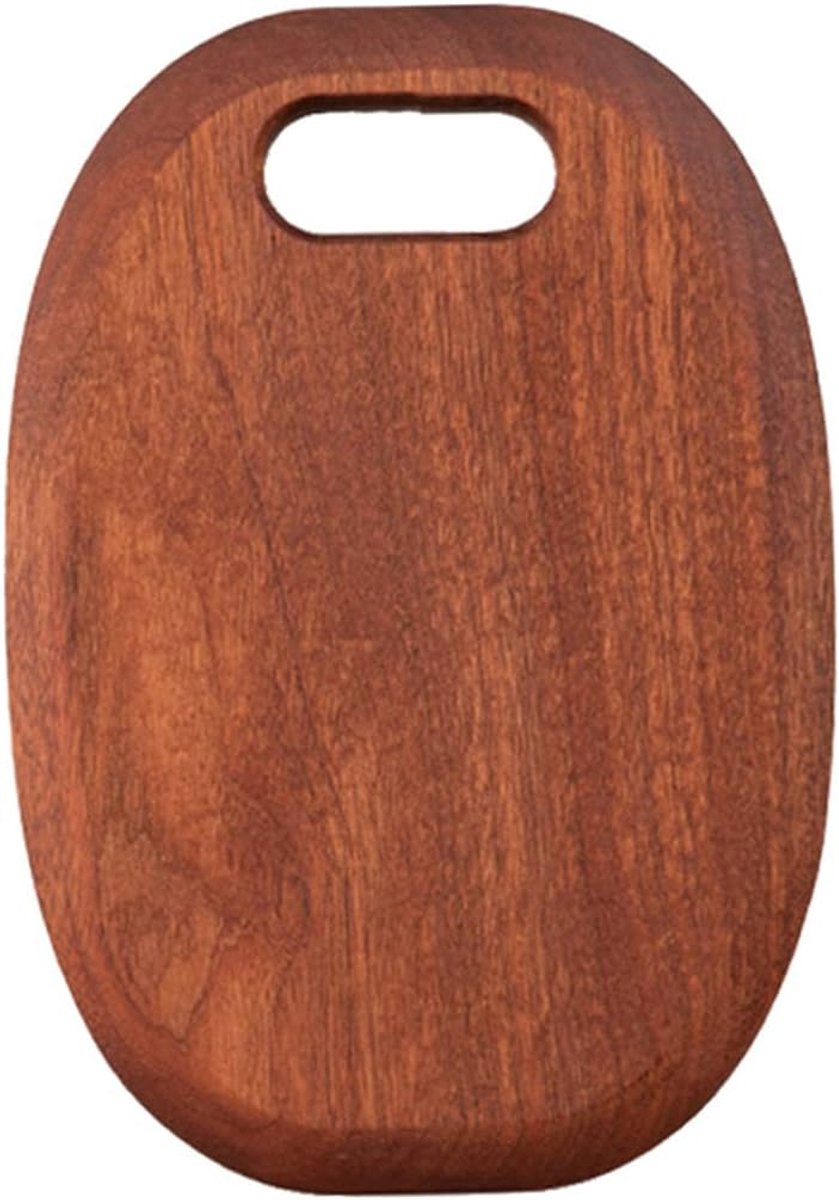 Houten Snijplank - Keuken Hakblok - Voedsel Bereiden - Dik Walnoot Ontwerp - 33x23x2.5cm - Bruin