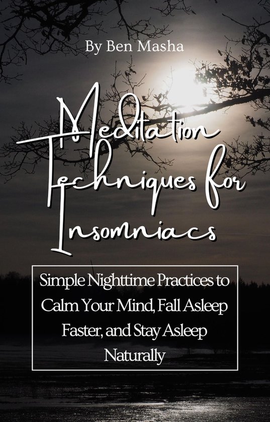 Meditation Techniques for Insomniacs - cover