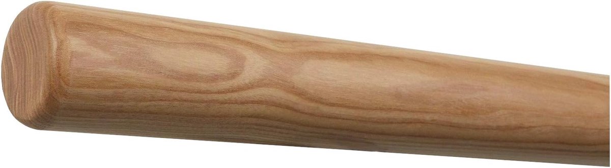 Houten Trap Muurleuning - Gereedschap Rondhout Stang - Veilig Traplopen - Gelakt Massief Hout - 42 mm Diameter 130 cm