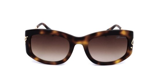 Blumarine SBM779 Avana scura lucida 53/22/125 WOMAN Zonnebrillen — afbeelding 3