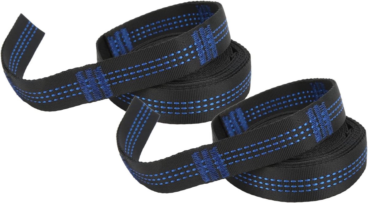 Hangmat Banden - Boom Bevestiging - Outdoor Ontspanning - Zwaar Draagvermogen - 2 Meter Lengte