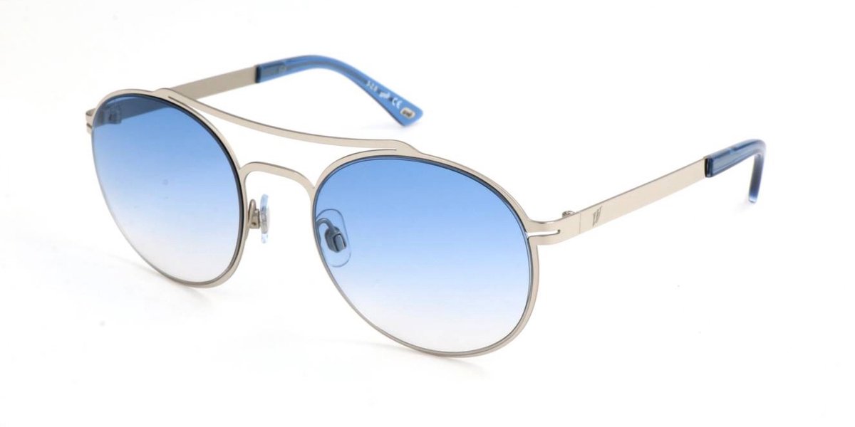 Web WE0172 Shiny palladium 52/21/135 UNISEX Zonnebrillen