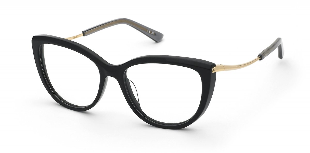 Nina Ricci VNR412 Nero lucido 53/16/140 WOMAN Brilmonturen