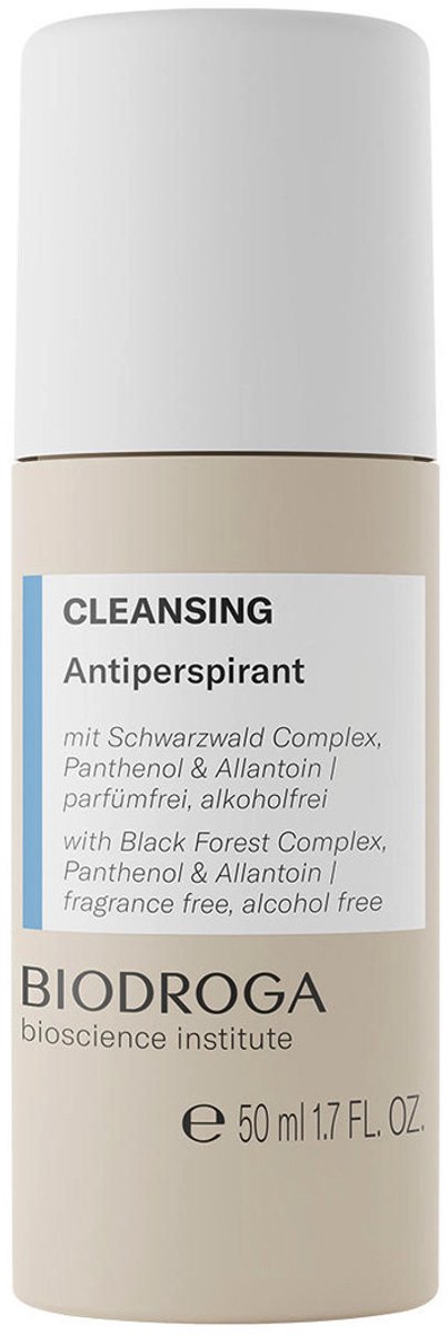 Biodroga Cleansing Antiperspirant Deodorant - 50ml - Gevoelige Huid