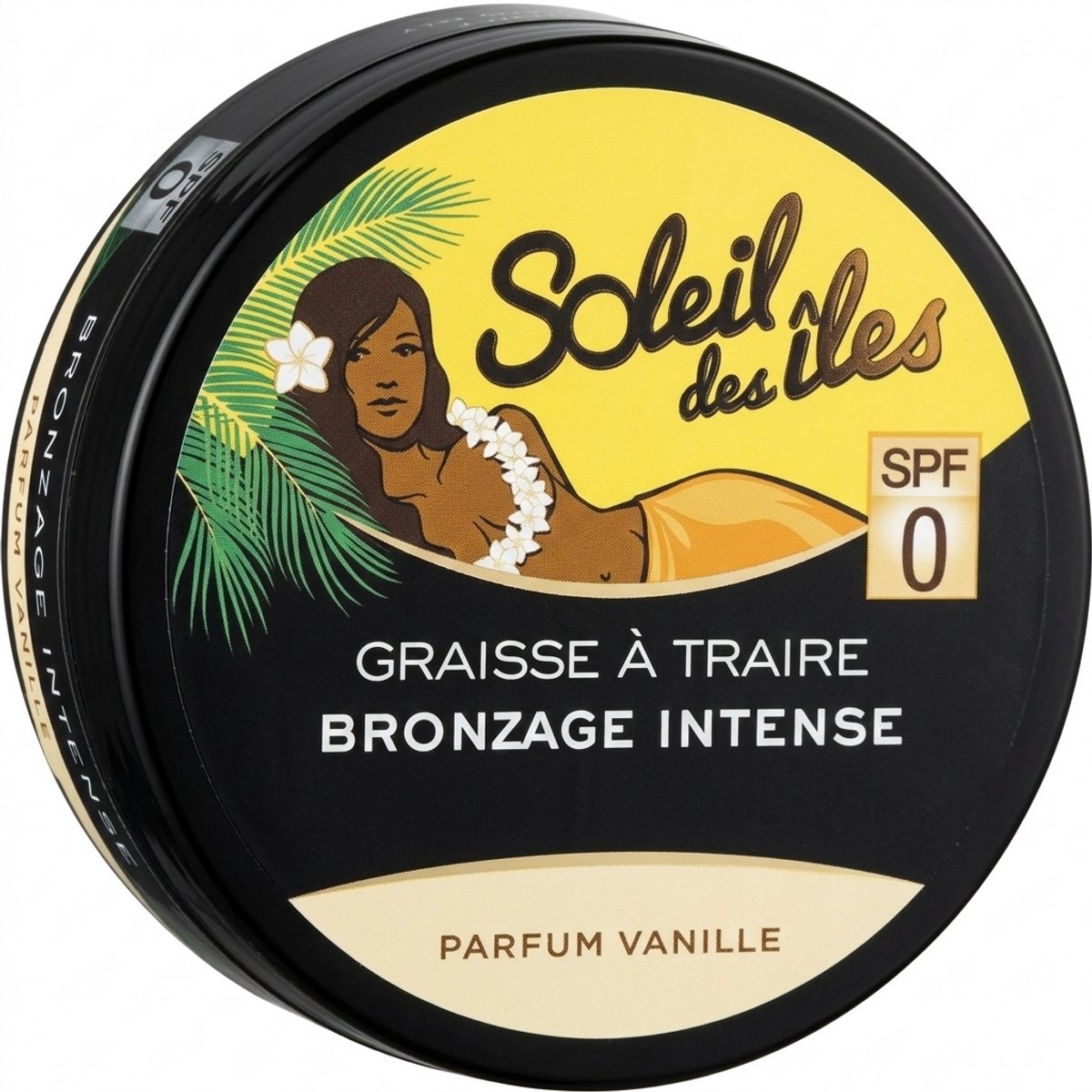 Soleil des Îles - Zonneolie Zonder SPF – Graisse à Traire – Snelle Bruining – Vanillegeur – 150ml – Intens Bruiningsolie / Melkfett