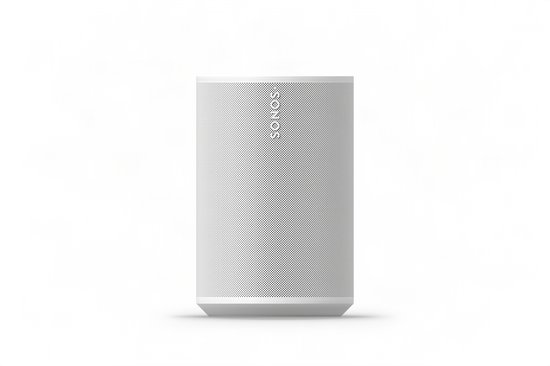 Sonos Era 100 SL draadloze speaker wit – compact stereogeluid, diepe bass, zonder microfoon, multiroom geschikt