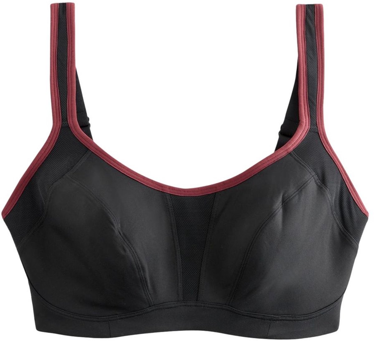 Next Dames - F-K Ultimate Support Beha met Gedempt Comfort en Beugel voor Hoge impact - Zwart Black