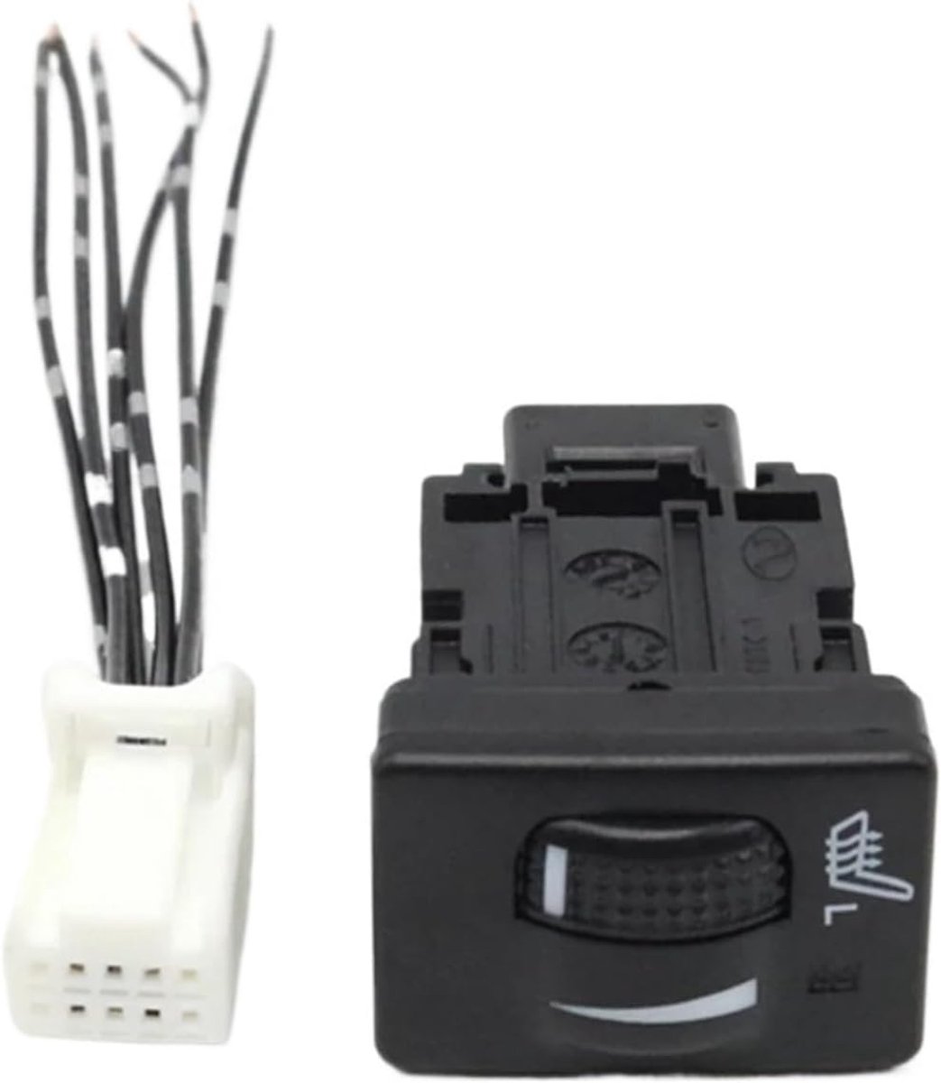 Stoelverwarming Knop - Schakelaar Stuur - Auto Interieur - Directe Installatie - 5.4cm Lengte