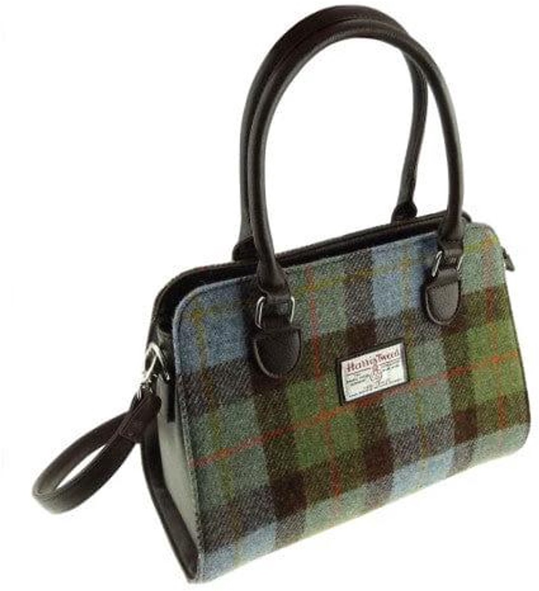 Handtas Findhorn Tartan MacLeod - Stevig - Draagband - Harris Tweed - Glen Appin of Scotland