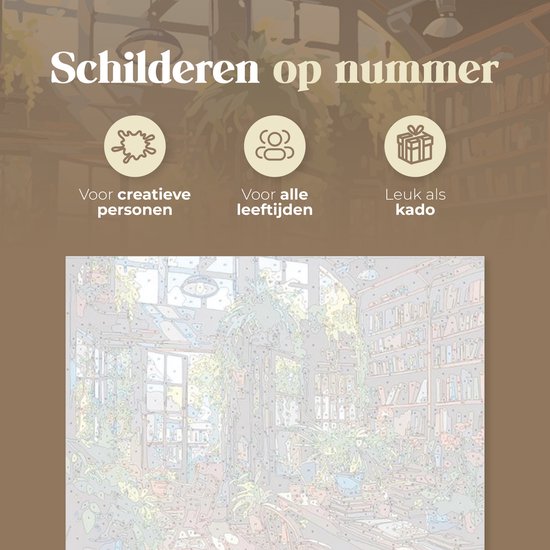 Kleuren op nummer voor volwassenen - Fantasy | Coppens Warenhuis