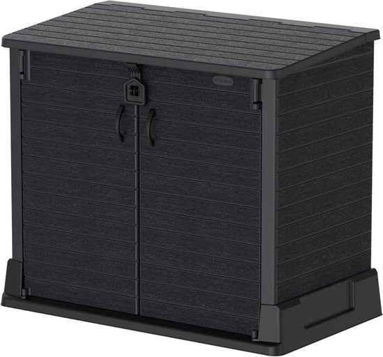 MIRA® Afvalcontainerombouw – Containeropslag – Enkele containerkast – Donkergrijs - 74cm x 130cm x 110cm