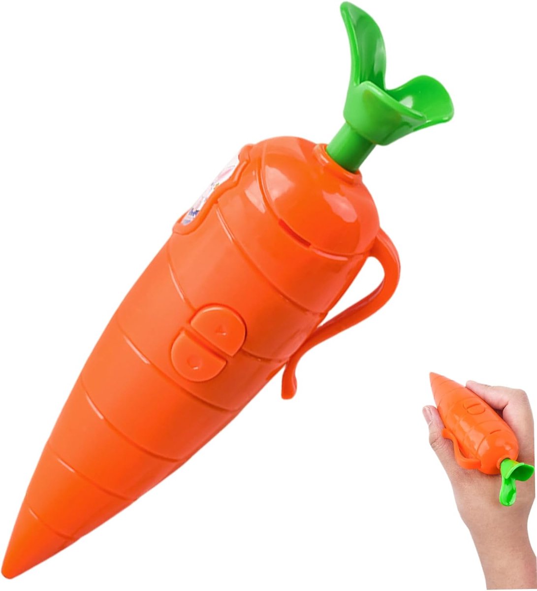 Wortel Pen - Opname Pen - Creatief Schrijven - 60 Seconden Recorder - 15 x 5 x 3 cm - Oranje