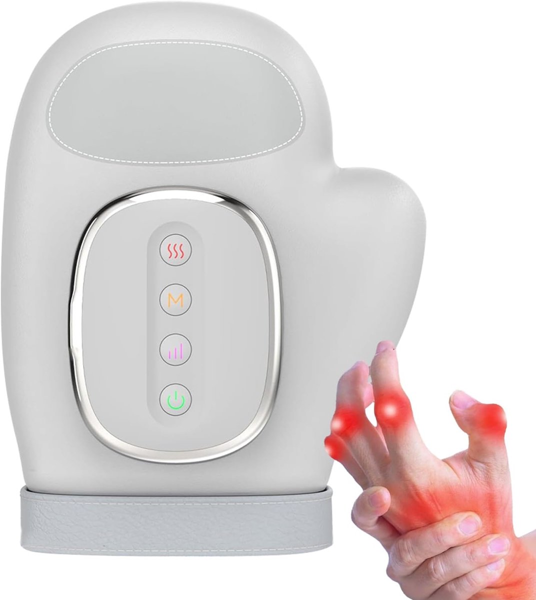 Handmassageapparaat - Elektrische polsmassager - Ontspanning en herstel - Instelbare warmte en kou - 25 x 135 cm