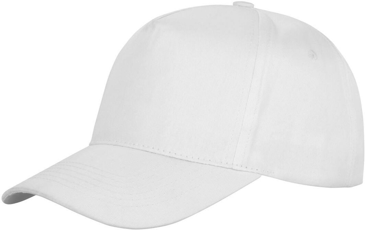 Onbedrukte White Cap - Verstelbare Pet - Unisex - Basic Cap