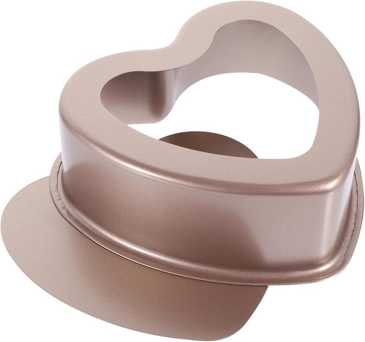 Hartvormige Cakevorm - Bakvorm Taart - Zelf Bakken - Verwijderbare Bodem - 15.5 cm