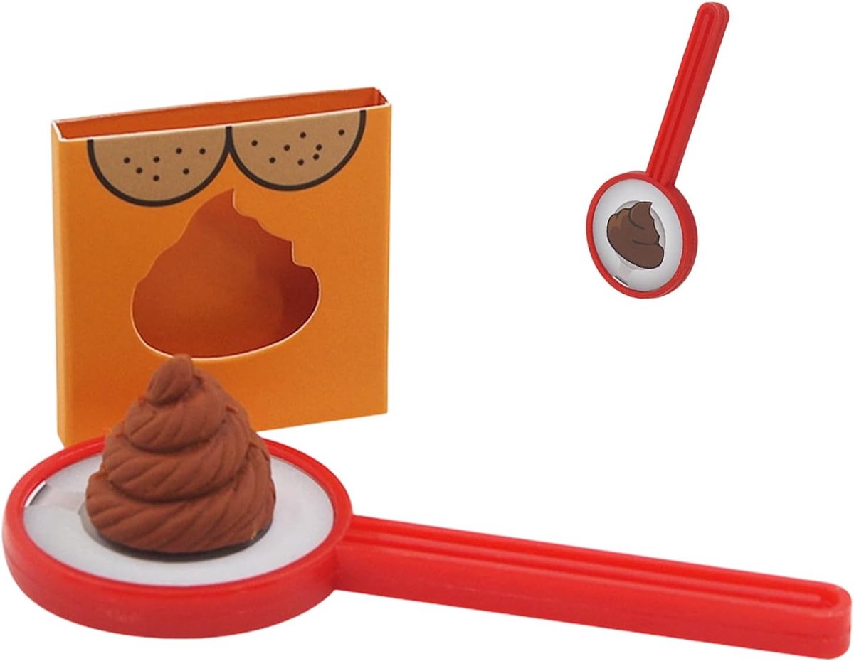 Grappige Poep Truc - Fopartikelen Gadgets - Feestartikelen Bureaugrap - Realistisch Ontwerp - 12.5 x 6 x 2.5 cm