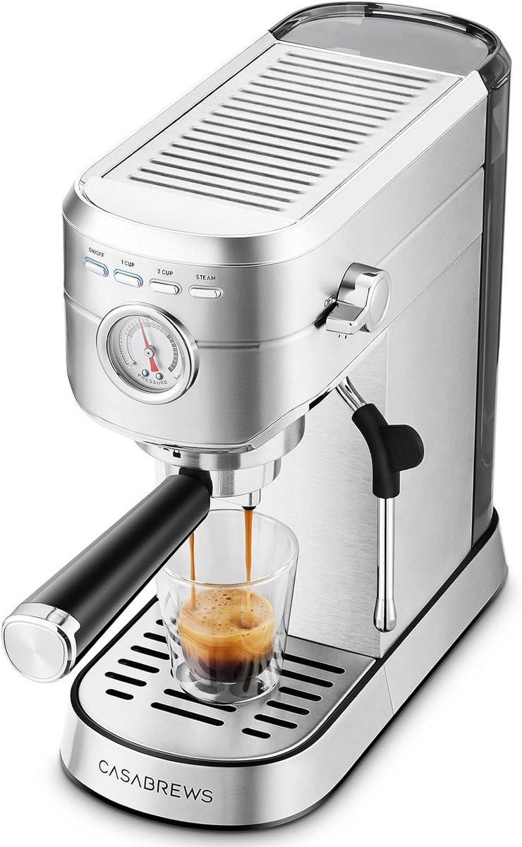 Espressomachine - Koffiemachine met Bonen - Espresso Machine - Bonenmachine