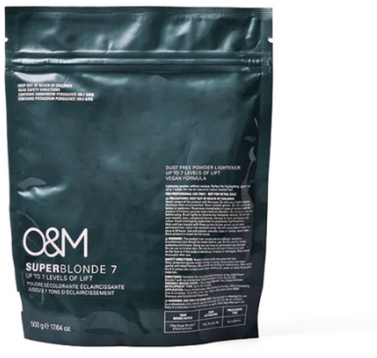 O&M SUPER BLONDE Level 7 Powder Lightener