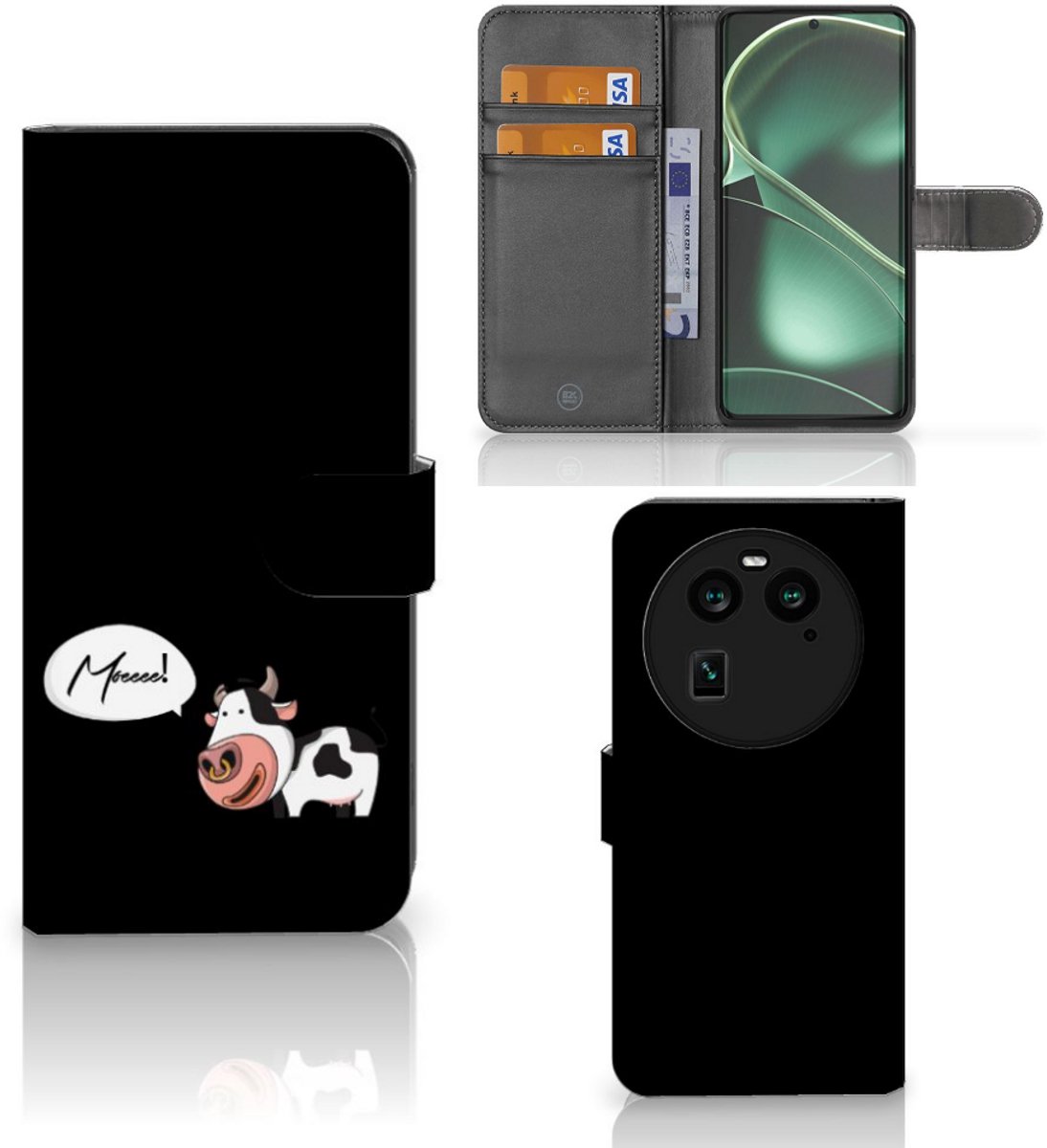 OPPO Find X6 Leuk Hoesje Cow