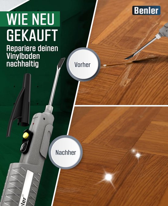 PVC en kunststof reparatieset voor vloeren en oppervlakken - Vinyl, Laminaat en Houtlook van Merkloos — afbeelding 2