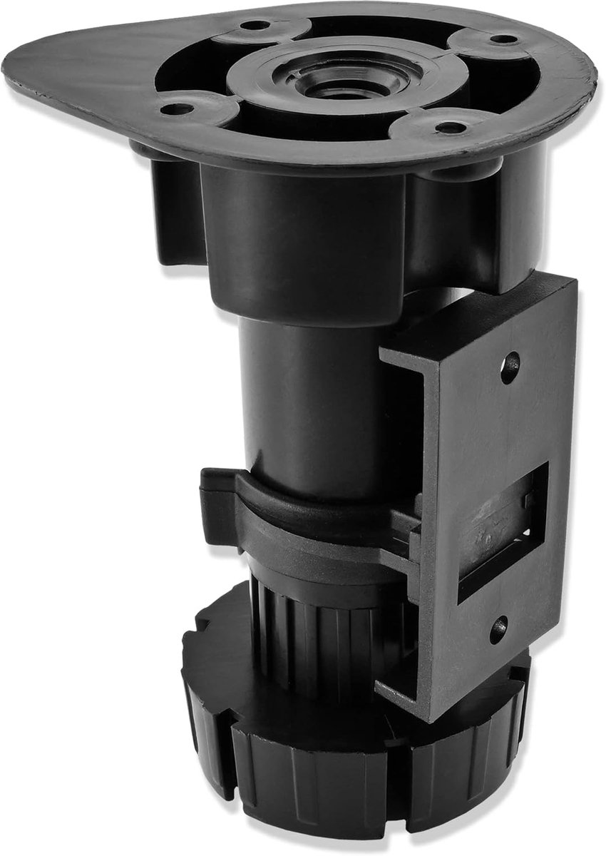 verstelbare meubelpoot 100mm - 160mm - ideale keukenvoet voor meubels