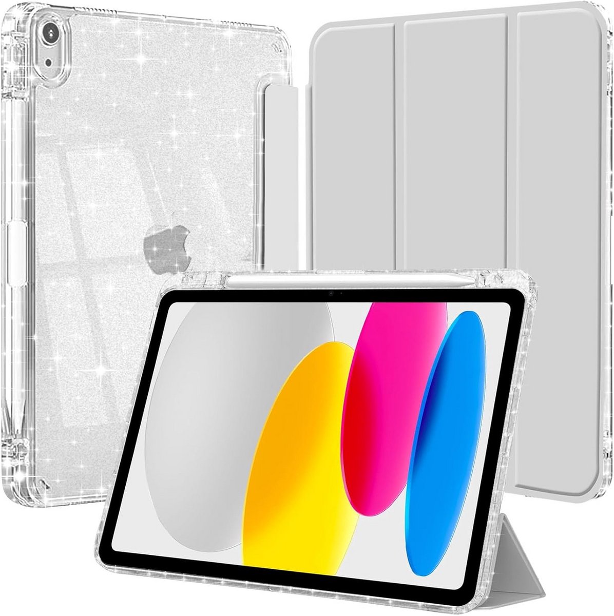 Stootvaste Case voor iPad 11 Inch (A16) 11e Generatie en 10e Generatie met Pencil Houder