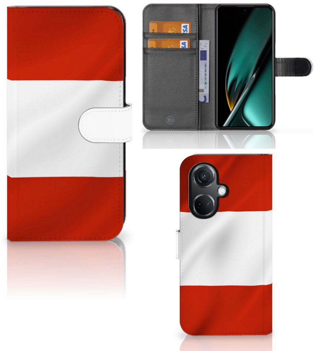 OnePlus Nord CE 3 Bookstyle Case Oostenrijk
