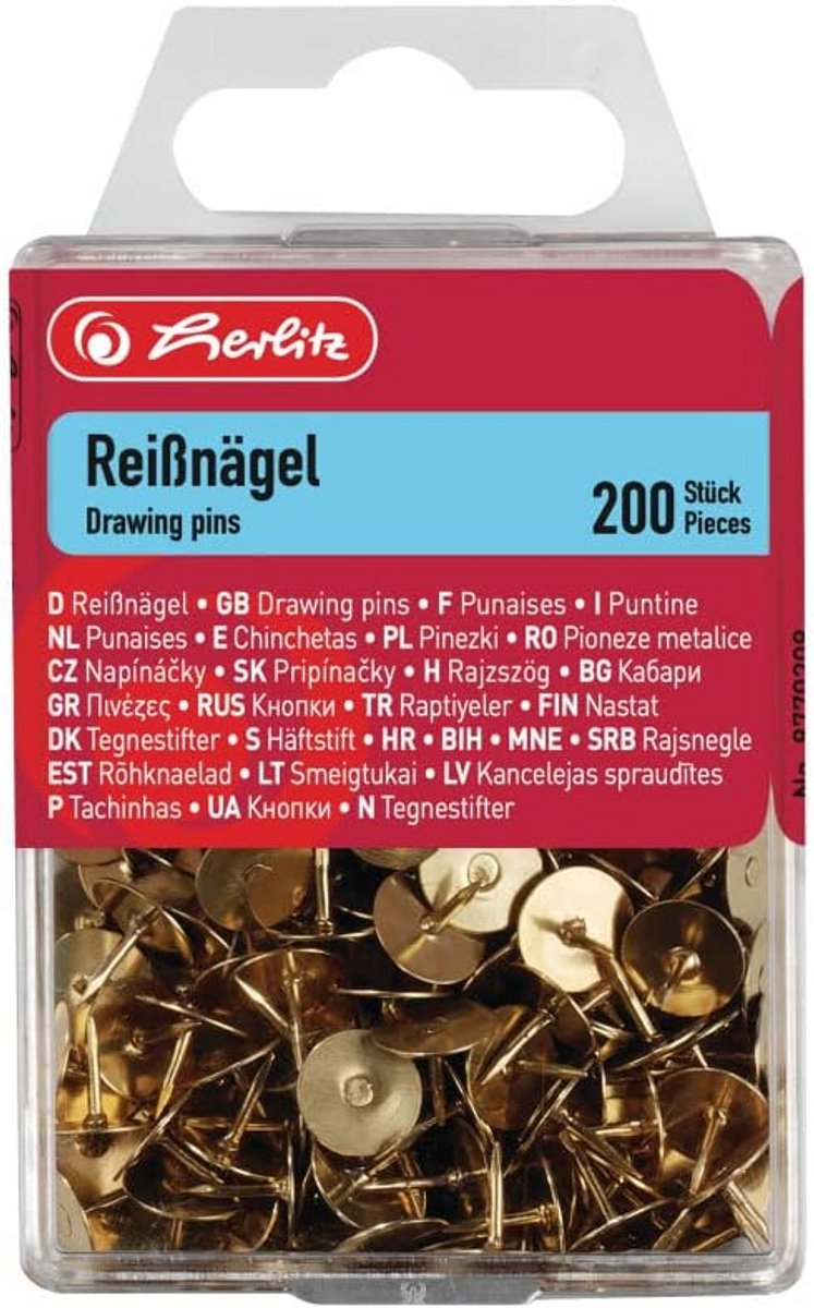 Punaise Koperkleur - 200 Stuks
