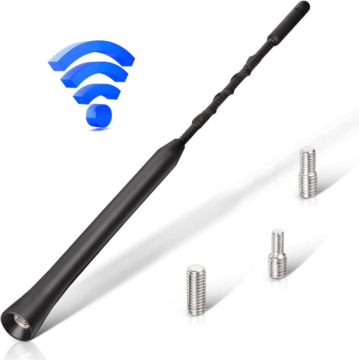 Universele Auto Antenne met Krachtige FM/DAB Ontvangst - 23 cm