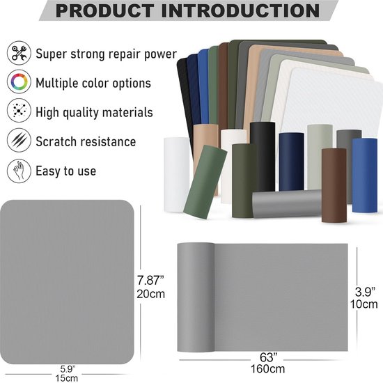 Zelfklevende Nylon Patches 10x160 cm - Waterdichte Reparatie Patch voor Tenten, Donsjacks en Slaapzakken van Merkloos — afbeelding 5