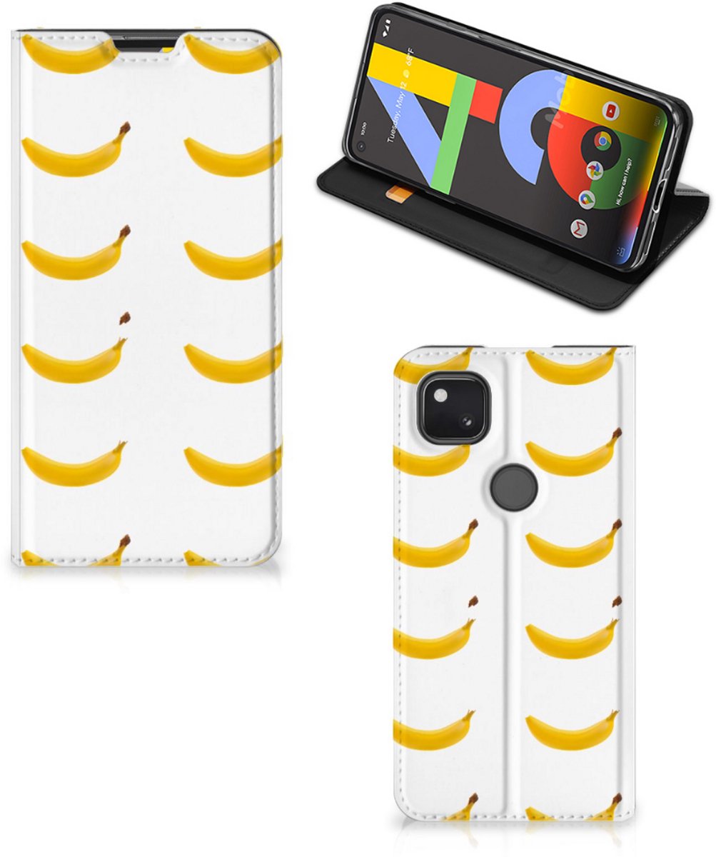 Google Pixel 4a Flip Style Cover Banana
