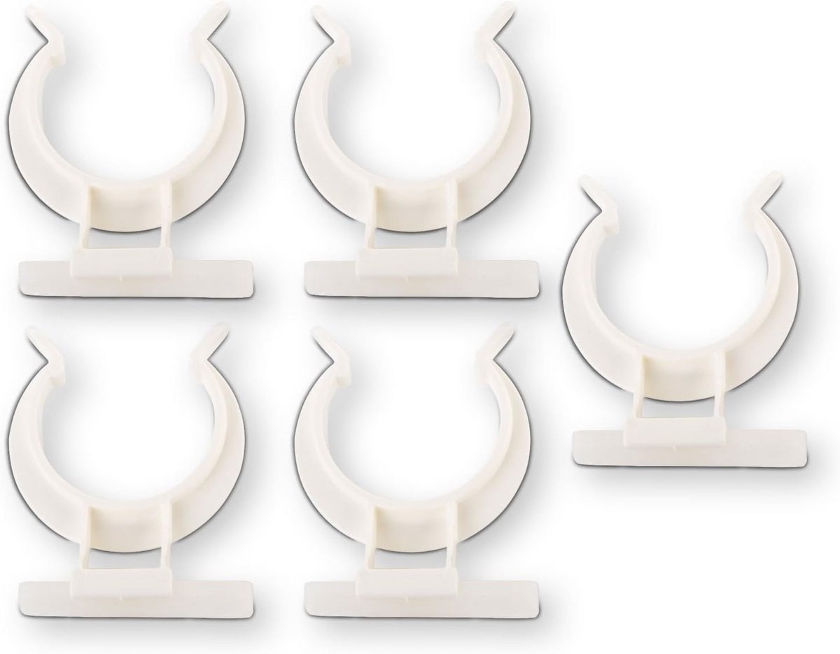 Set van 5 Clips voor Plinten - Eenvoudige Bevestiging voor Sokkels