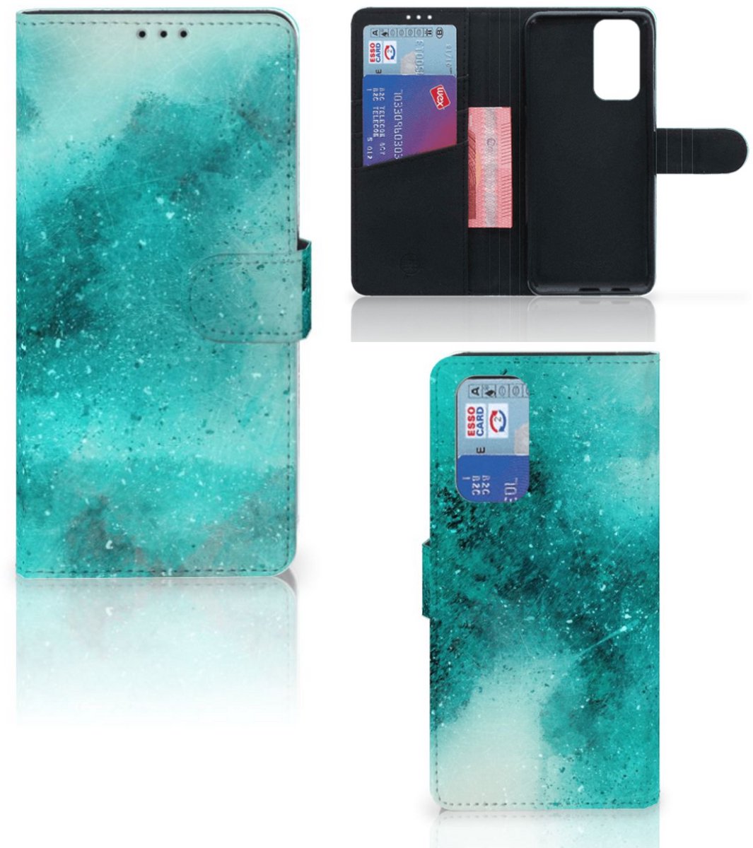 Hoesje OnePlus 9 Pro Painting Blue