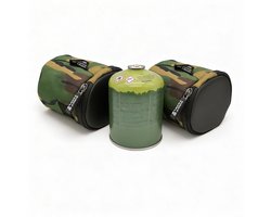 Gas canister pouch large - Kookaccessoires - Sight Tackle - Beschermhoes - Exclusief Gasbus - DPM Camo - Neoprene Gas Canister Holder - Vistas - Per 2 stuks geleverd