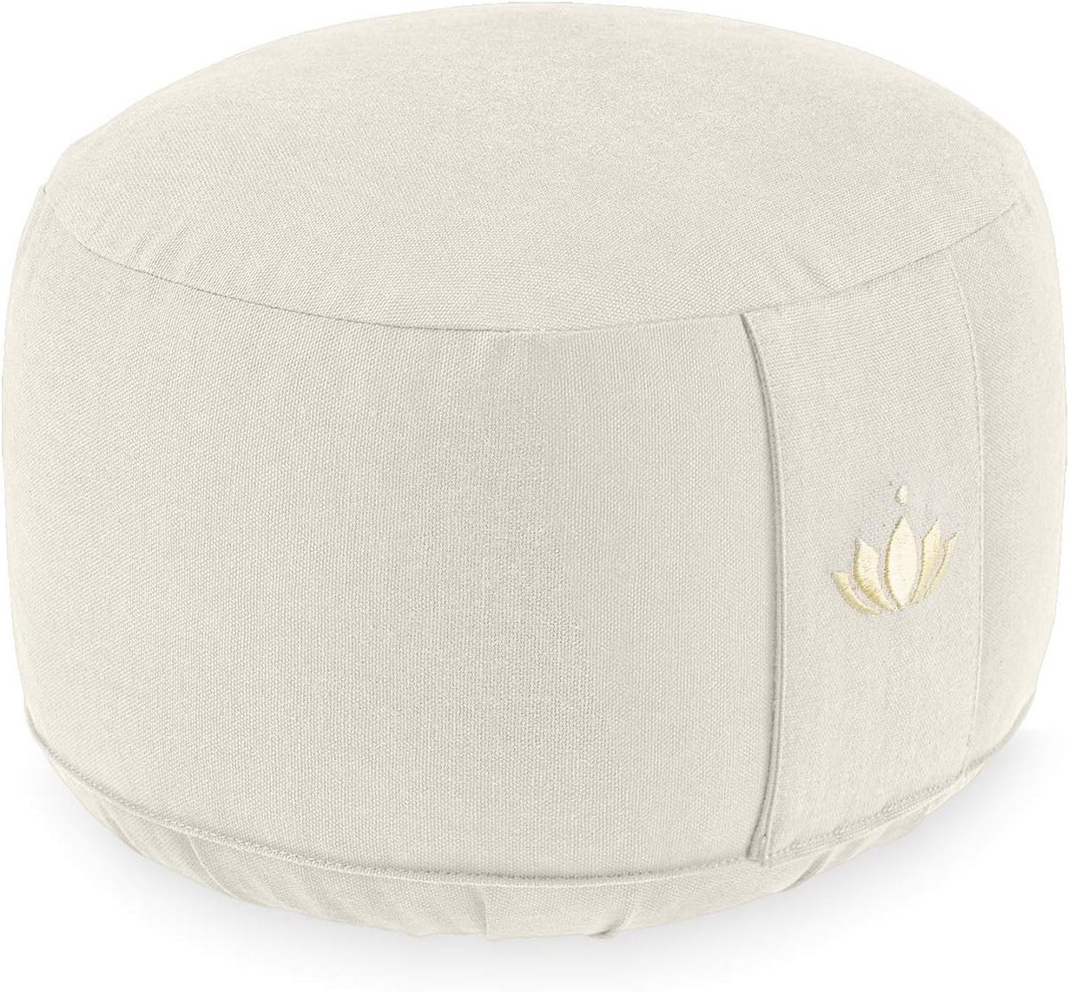 Extra Hoog Meditatiekussen voor Yoga en Meditatie - Zithoogte 20cm - Wasbare Katoenen Hoes met Spelt Vulling