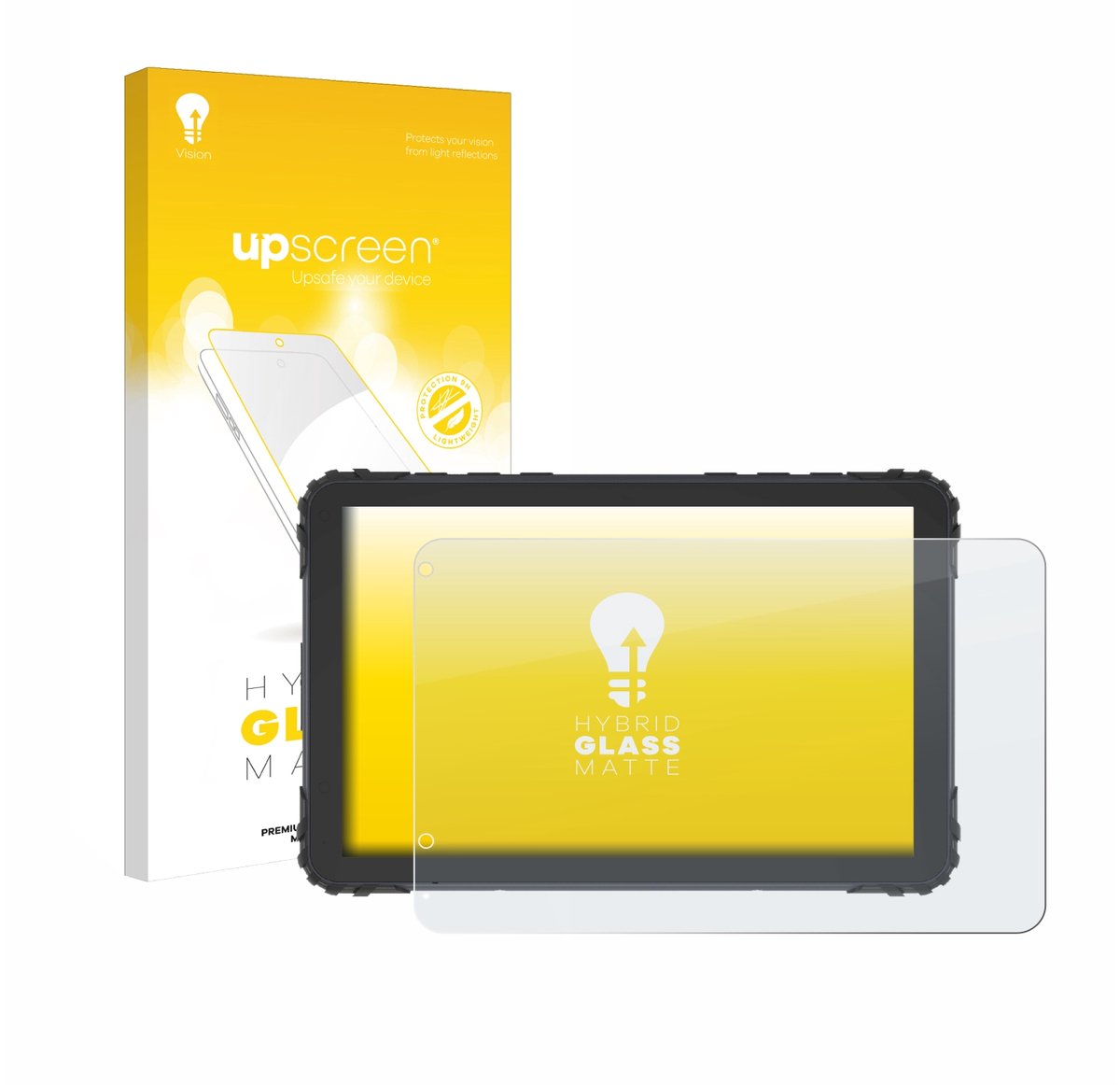 upscreen - Screenprotector voor DMD T880X 8" - Folie Beschermfolie Beschermglas matte