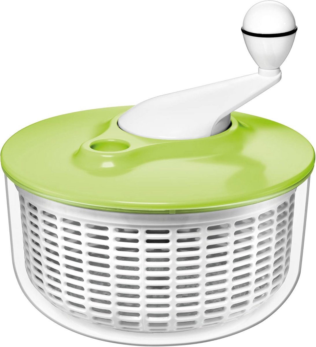 Slacentrifuge 25 cm - Kunststof, Vaatwasserbestendig, Groene Saladewasher