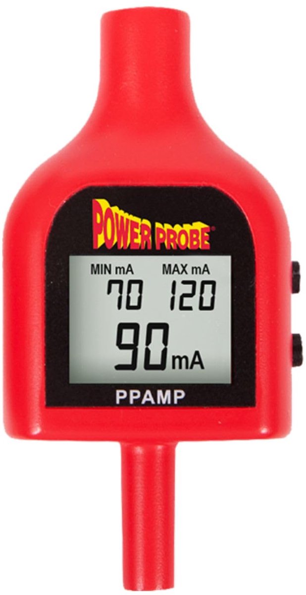 Adapter voor continue stroommeting, 1 mA-20 A, met MAX/MIN-waarden