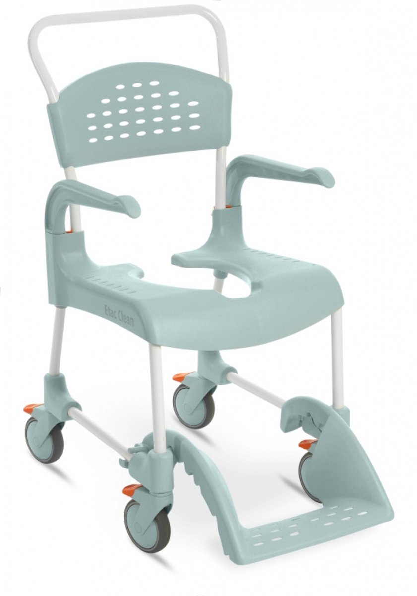 Verrijdbare Douchestoel Etac Clean Groen - 49 cm