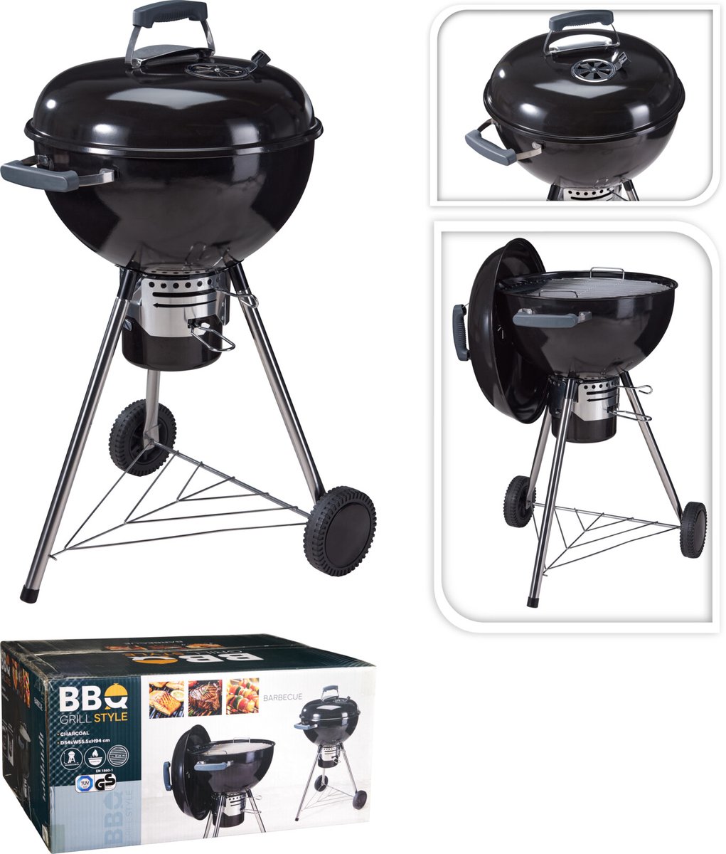 Relaxwonen - BBQ - Houtskool - Met houtskool brander - Snel & goed warm - Premium kwaliteit